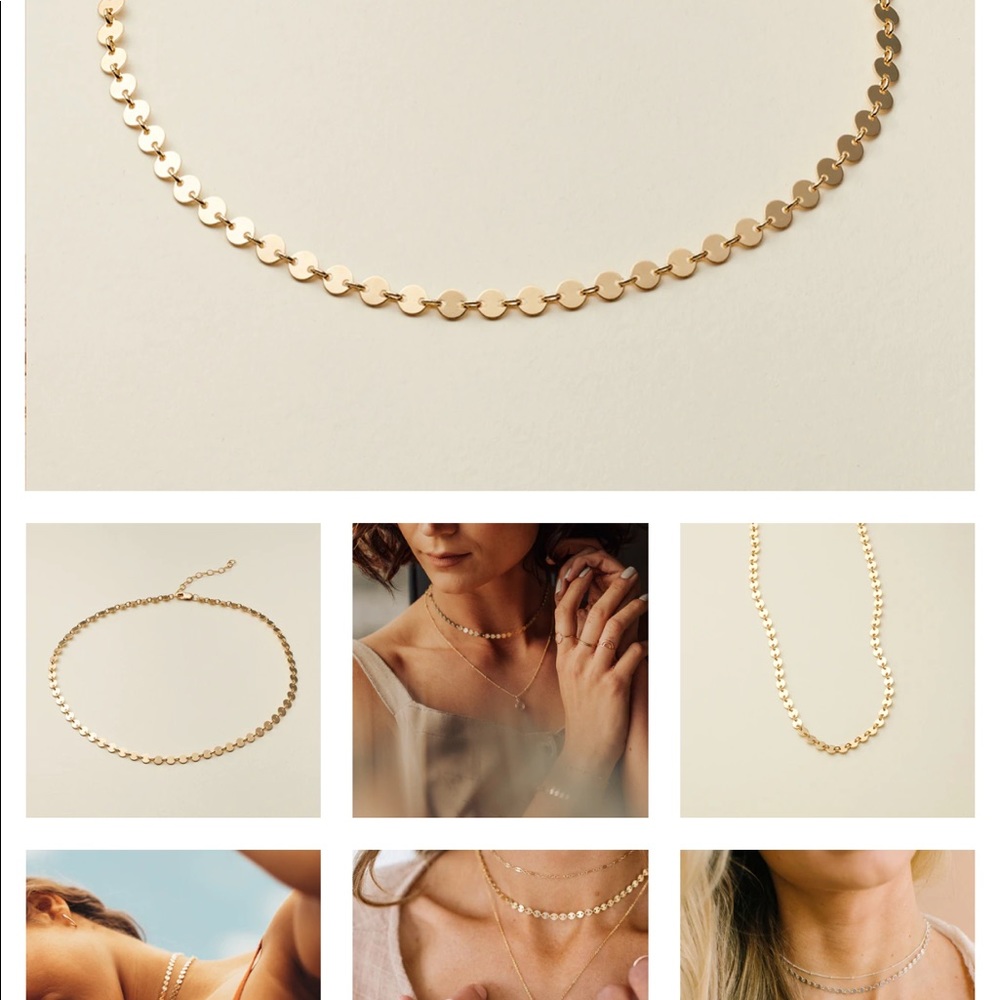 Made by Mary Poppy choker necklace